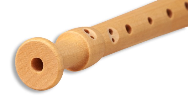 Fipple »Tere« soprano c", berry, plastic/maple, baroque double holes