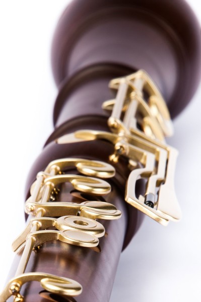 Denner grat bass c, pearwood, baroque double holes with keys (B-grade)