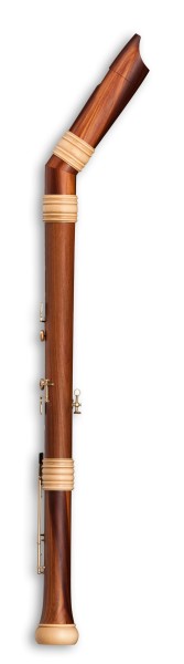 Traum-Edition Knick-Bass f', Pflaume, barocke Griffweise mit Doppelloch mit Klappen (B-Ware)