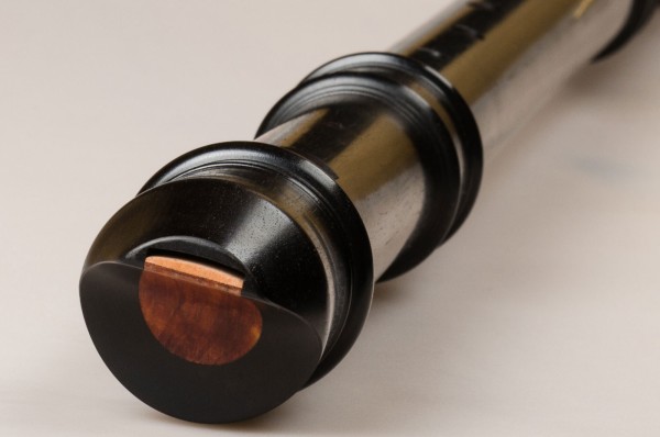 Moderne alto f', grenadilla, baoque fingering with E-foot and tripple key E/F/Fis (B-Grade)