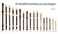 Poster "The Recorder Collection of Frans Brüggen"