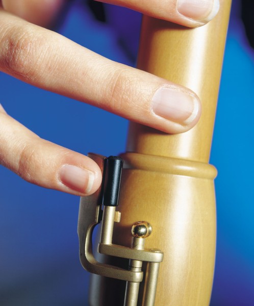 Canta tenor c', pearwood, german double holes with double key