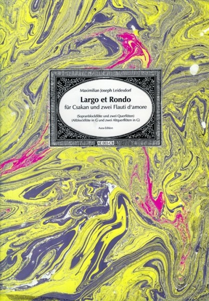 Leidesdorf: Largo et Rondo, Aura-Edition