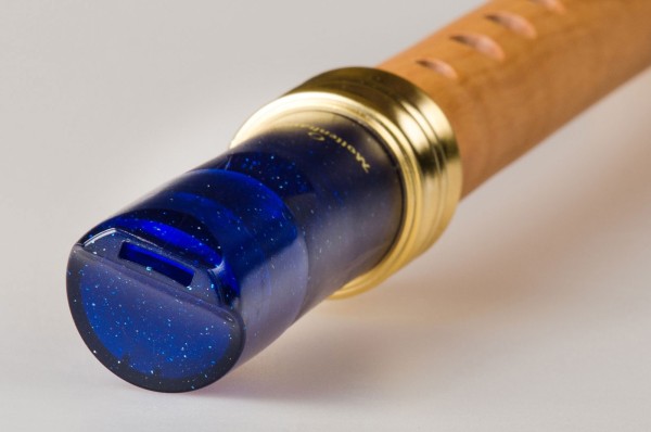 Adri´s Dream Recorder soprano (descant) c'', plastic/pearwood, blue, baroque single holes (B-grade)