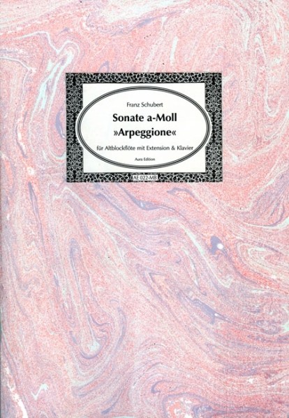 Schubert: Sonate a-Moll »Arpeggione«, Aura-Edition