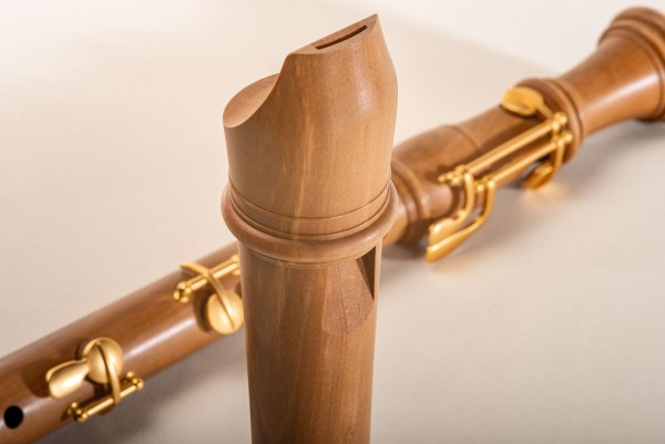 Denner Comfort-Tenor c', Birnbaum, barocke Griffweise mit Doppelloch mit 4 Klappen (B-Ware)