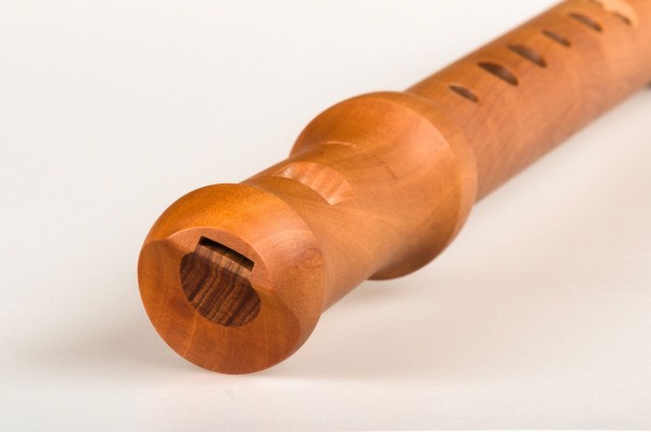 Waldorf-Edition Sopran c'', Birnbaum, barocke Griffweise mit Doppelloch, 432 Hz (B-Ware)