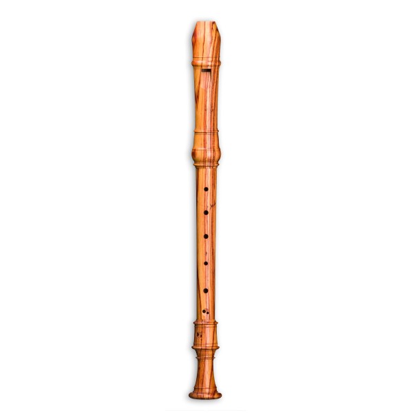 Denner alto (treble) f', tulipwood, baroque double holes (B-grade)