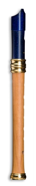 Adri´s Dream Recorder soprano (descant) c'', plastic/pearwood, blue, baroque single holes (B-grade)