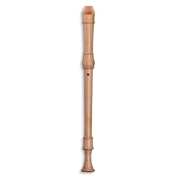 DENNER Tenor in c', european cherry wood natural, baroque fingering with double holes