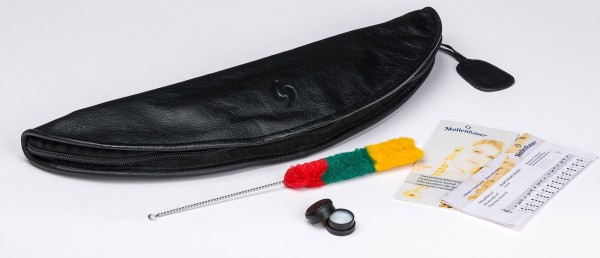 Kynseker Alt f', Pflaume, barocke Griffweise mit Einzelloch (B-Ware)