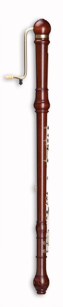 Denner grat bass c, pearwood, baroque double holes with keys (B-grade)