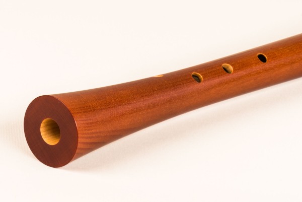 Kynseker tenor recorder in c', maple dark stained, baroque single holes (B-grade)