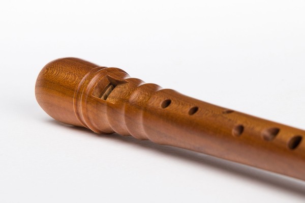 Kynseker Garklein-Flötlein c''', Pflaume, barocke Griffweise mit Einzelloch (B-Ware)